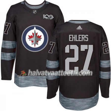 Miesten NHL Winnipeg Jets Pelipaita Nikolaj Ehlers 27 1917-2017 100th Anniversary Adidas Musta Authentic Miesten NHL Winnipeg Jets Pelipaita Nikolaj Ehlers 27 1917-2017 100th Anniversary Adidas Musta Authentic